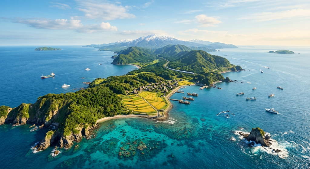 日本は四方を海に囲まれた広大な領海を持つ海洋国家